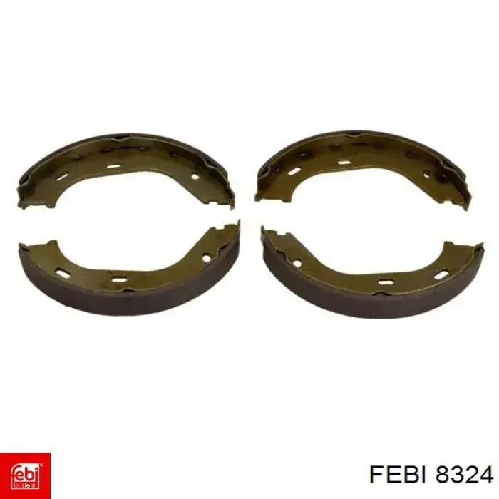 Колодки ручника / стоянкового гальма Febi 8324 ціна, від 14.74 USD