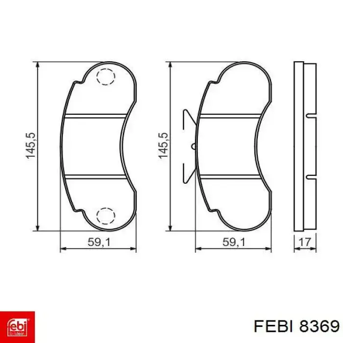 Гідрокомпенсатор 8369 Febi