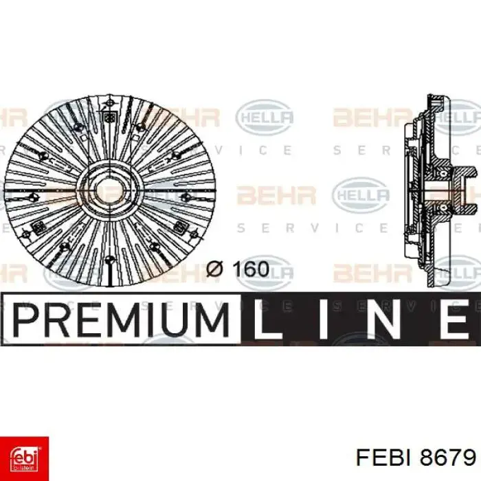 Моторчик омивача переднього скла Febi 8679 ціна, від 9.10 USD