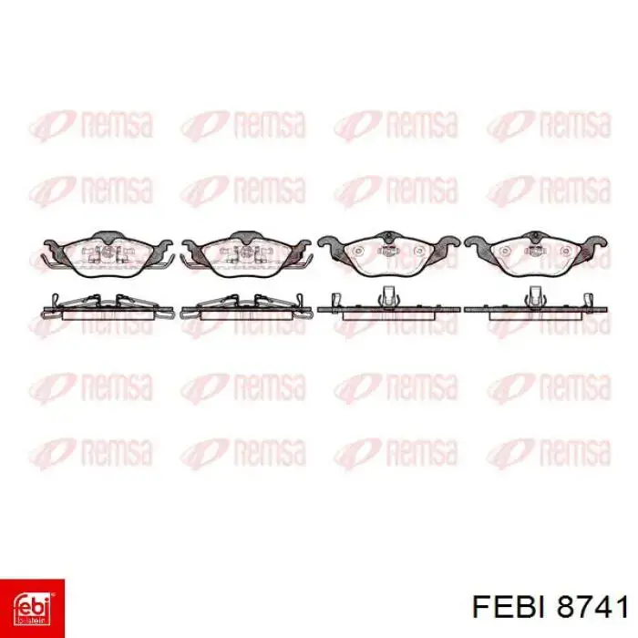 8741 Febi Гідрокомпенсатор