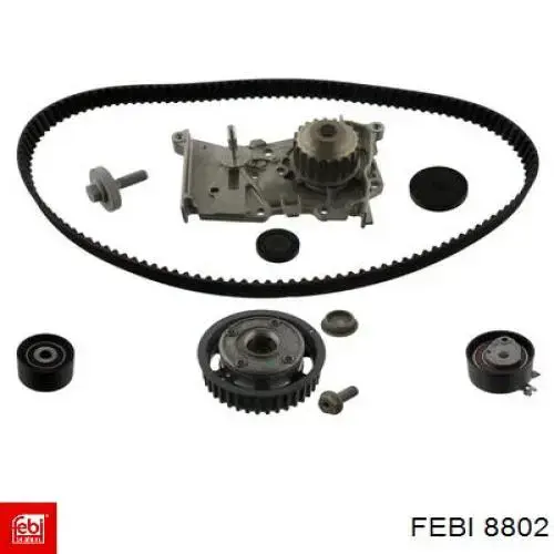 Ремкомплект шкворня поворотного кулака Febi 8802 ціна, від 38.04 USD