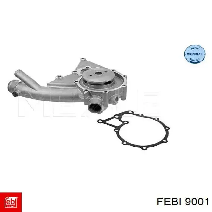 Важіль передньої підвіски верхній, лівий Febi 9001 ціна, від 48.82 USD