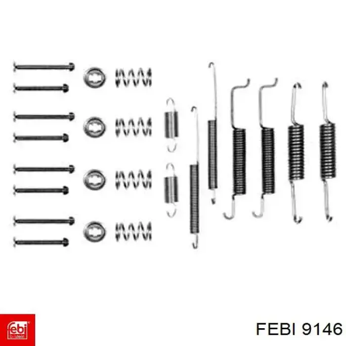 Сайлентблок переднього важеля 9146 Febi