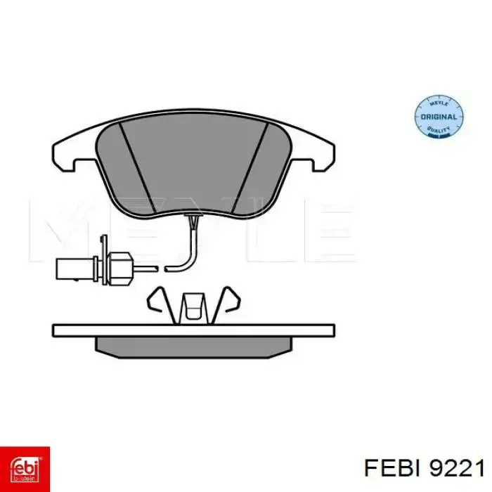 Натягувач ланцюга ГРМ Febi 9221 ціна, від 31.67 USD