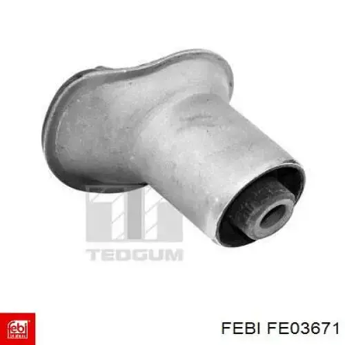 Сайлентблок задньої балки FE03671 Febi