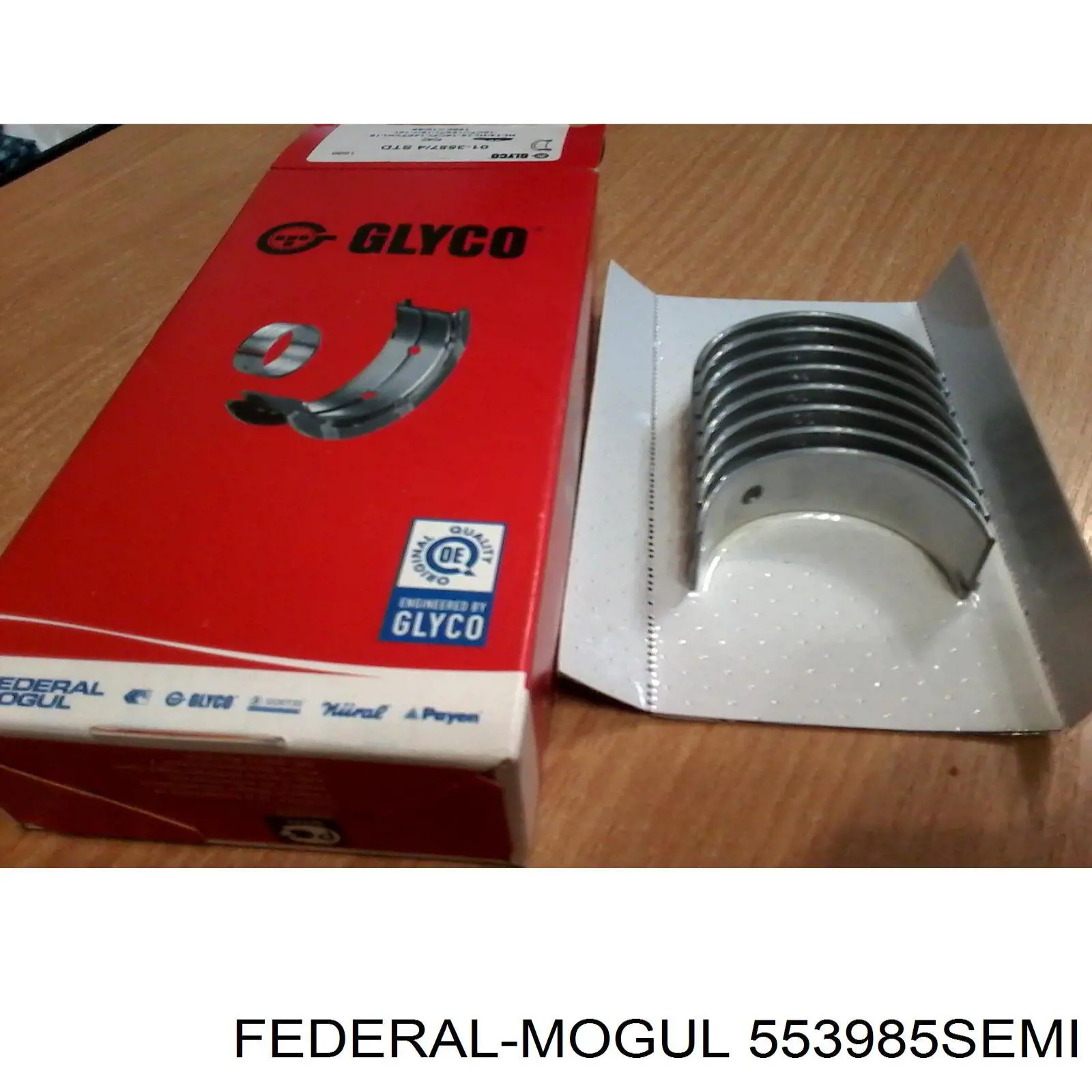 553985 Glyco Втулка верхньої головки шатуна