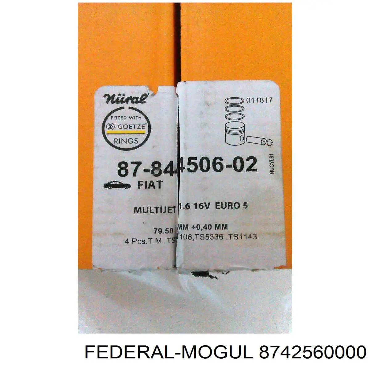 Поршень в зборі Federal Mogul 8742560000 ціна, від 68.76 USD