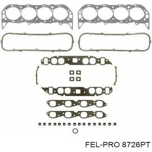Прокладка ГБЦ 8726PT Fel-pro