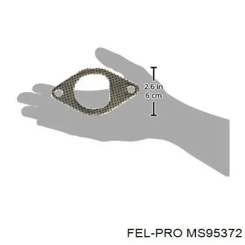 MS95372 Fel-pro прокладка впускного колектора