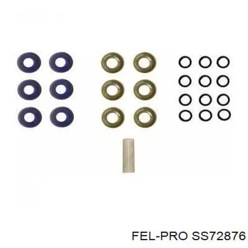 SS72876 Fel-pro сальник клапана (маслознімний, випускного, комплект)