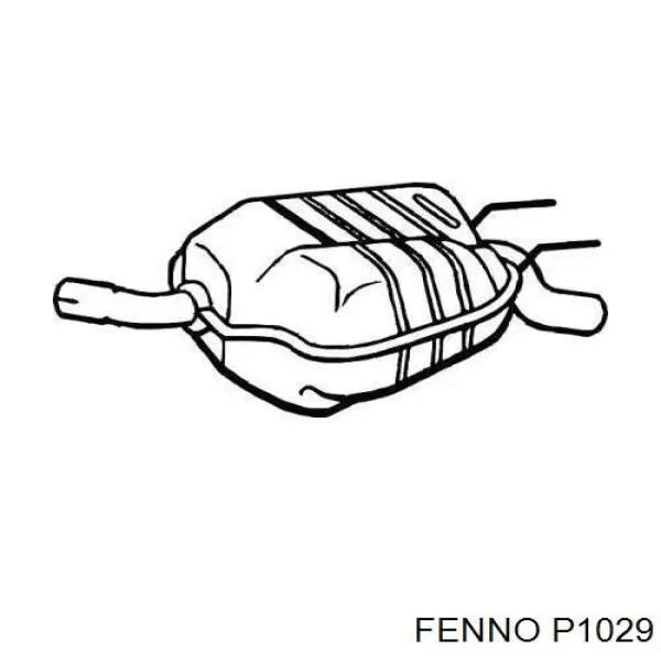 Вихлопна труба Fiat/Alfa/Lancia 51813725 ціна, від 268.63 USD
