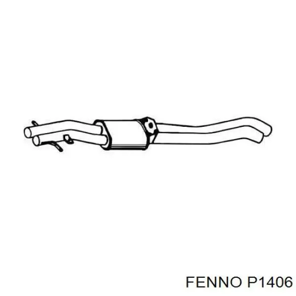 Глушник BMW 18303403628 ціна, від 114.02 USD