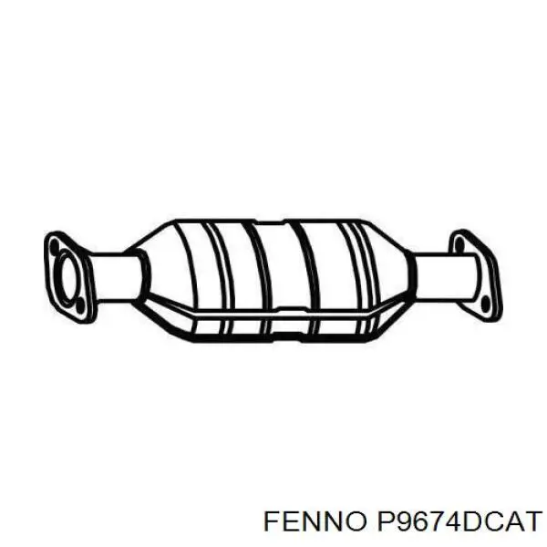 Конвертор-каталізатор (каталітичний нейтралізатор) Mitsubishi L 200 III пікап (K60, K70) (1996 - 2007) ціна, від 342.08 USD