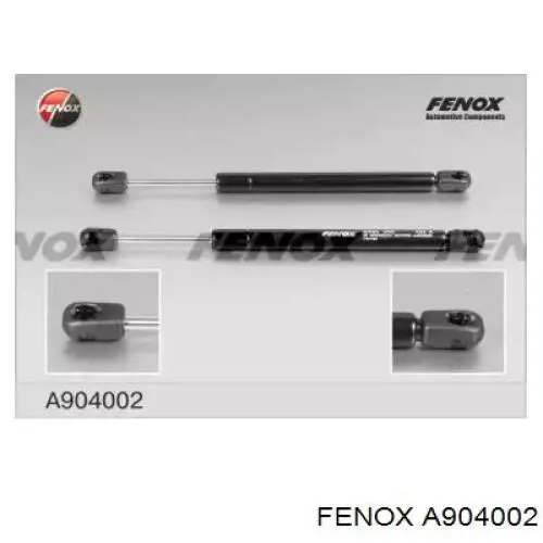 A904002 Fenox Амортизатор кришки багажника / двері 3/5-ї задньої