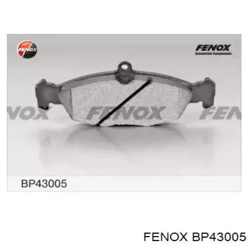 Гальмівні колодки Fenox BP43005 ціна, від 13.12 USD