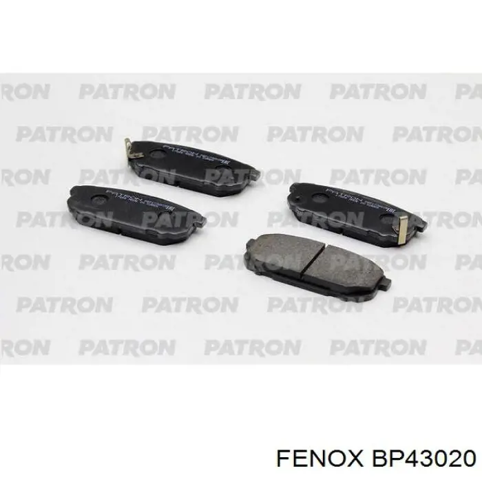 Задні гальмівні колодки 583023ED02 Hyundai/Kia