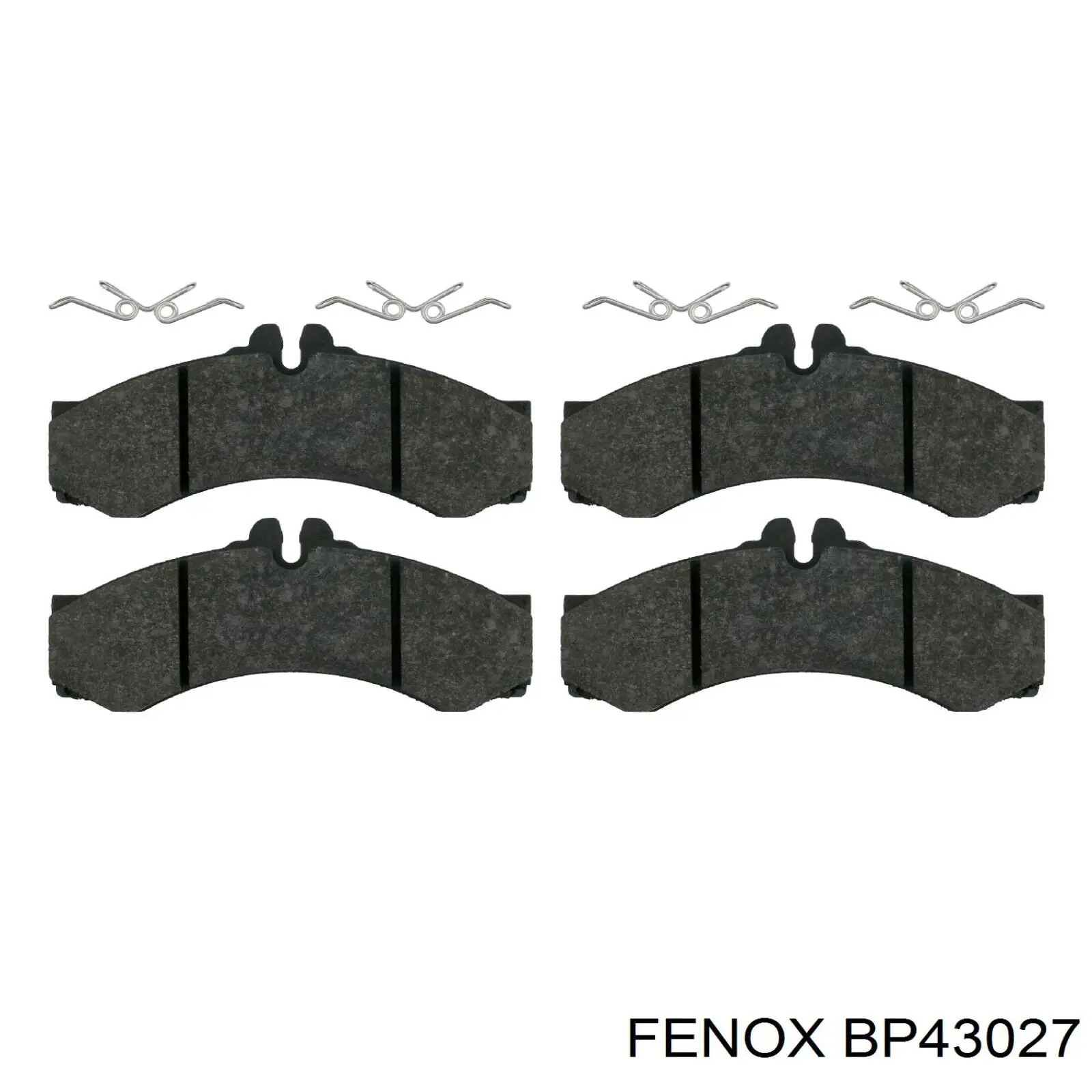 Гальмівні колодки Fenox BP43027 ціна, від 21.46 USD