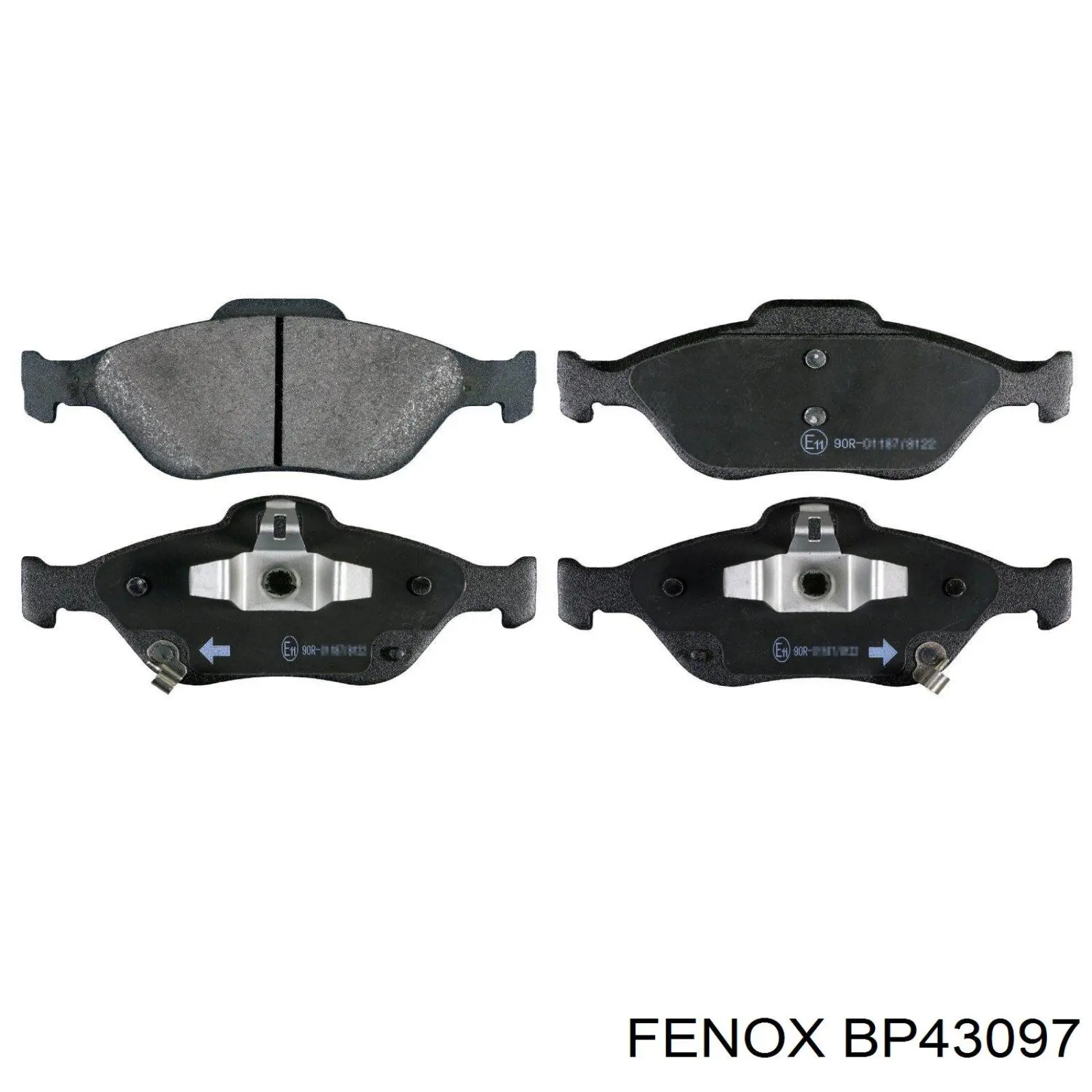 Гальмівні колодки Toyota 044650D120 ціна, від 26.32 USD