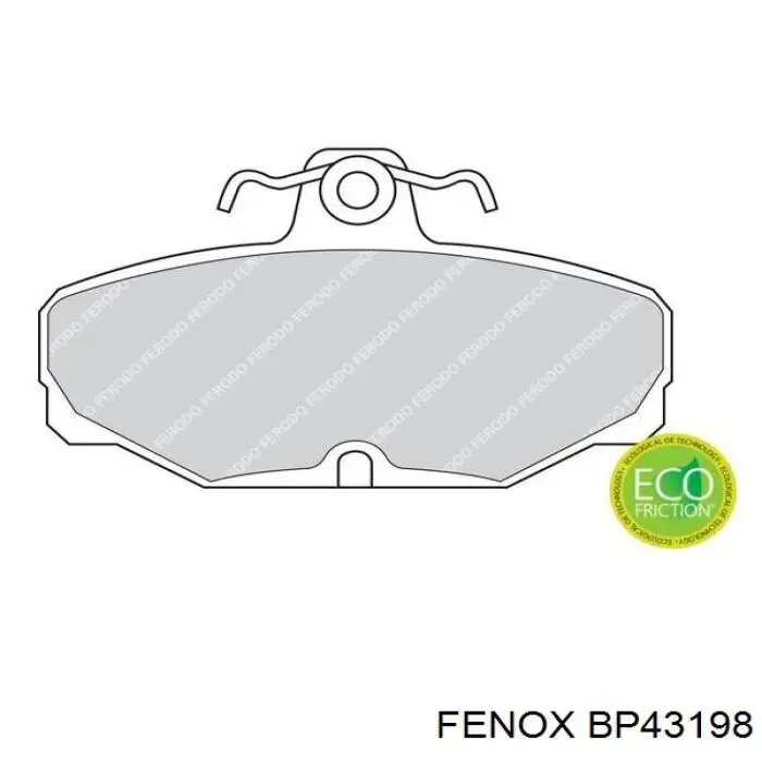 Задні гальмівні колодки Ford 1543375 ціна, від 13.12 USD