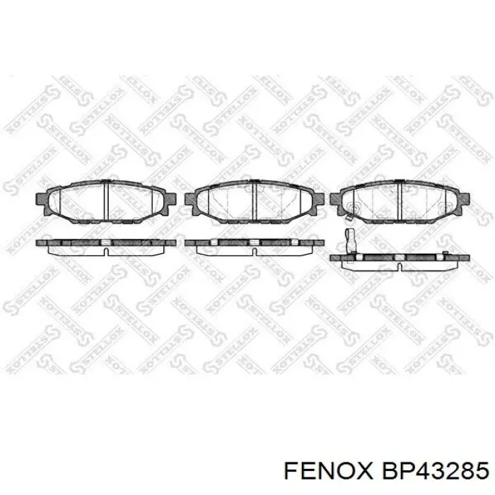 Купити FPE139 Hankook Frixa Задні колодки