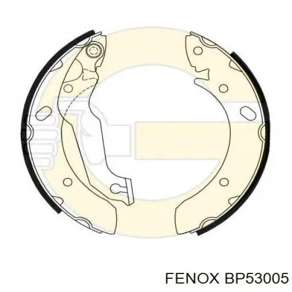 Колодки гальмові задні, барабанні PRS0202 Protechnic