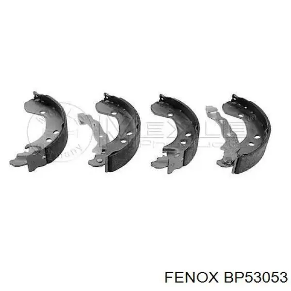 Купити 4406000Q1C Nissan/Infiniti Колодки гальмові задні, барабанні