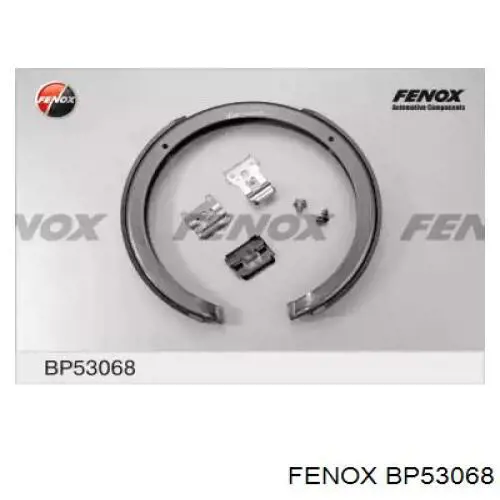 BP53068 Fenox колодки ручника/стоянкового гальма