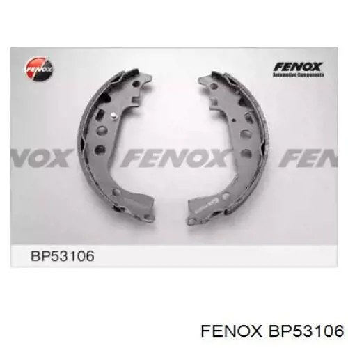 0449547010 Toyota Колодки гальмівні задні, барабанні