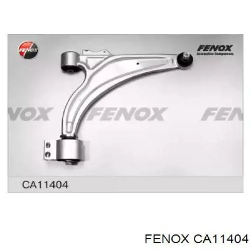 CA11404 Fenox важіль передньої підвіски нижній, правий