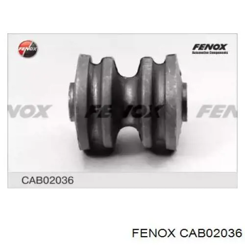 CAB02036 Fenox сайлентблок заднього поздовжнього важеля, передній