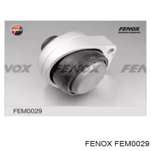 Подушка (опора) двигуна, права FEM0029 Fenox