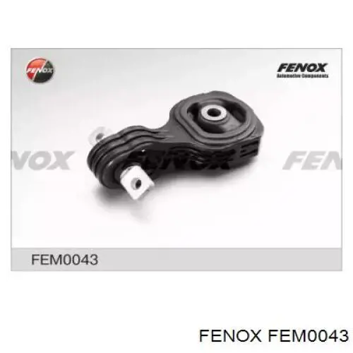 FEM0043 Fenox подушка (опора двигуна, задня)