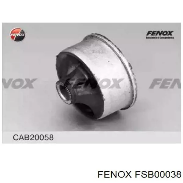 Сайлентблок задньої балки FSB00038 Fenox