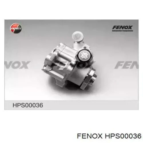 HPS00036 Fenox насос гідропідсилювача керма (гпк)