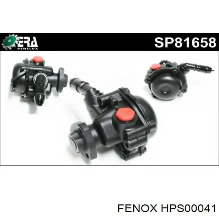 HPS00041 Fenox насос гідропідсилювача керма (гпк)