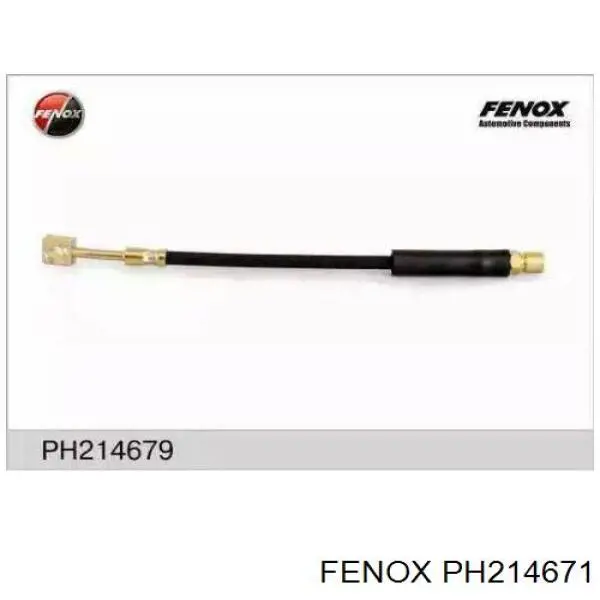 Шланг гальмівний передній K&K FT4671 ціна, від 5.07 USD
