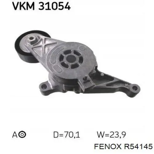Купити 3G903315C VAG Натягувач приводного ременя