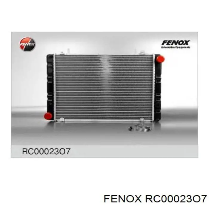 Купити RC00023O7 Fenox Радіатор двигуна