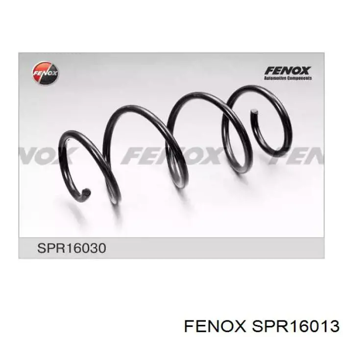 SPR16013 Fenox пружина передня