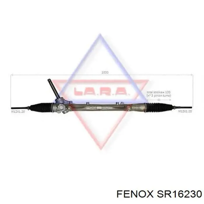 Рульова рейка 48001EM02B Nissan/Infiniti