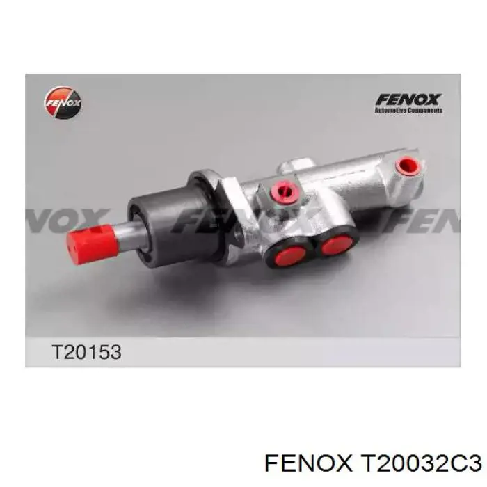 Циліндр головний гальма (Гідротормоз) Fenox T20032C3 ціна, від 17.99 USD
