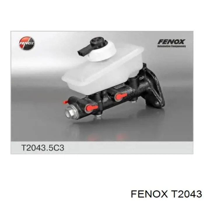 T2043 Fenox Циліндр гальмівний, головний