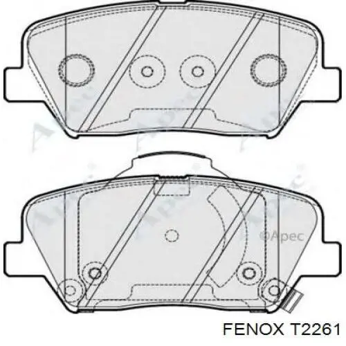 T2261 Fenox Циліндр гальмівний, головний