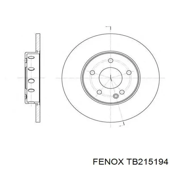Диск переднього гальма Mercedes A202421021264 ціна, від 25.54 USD