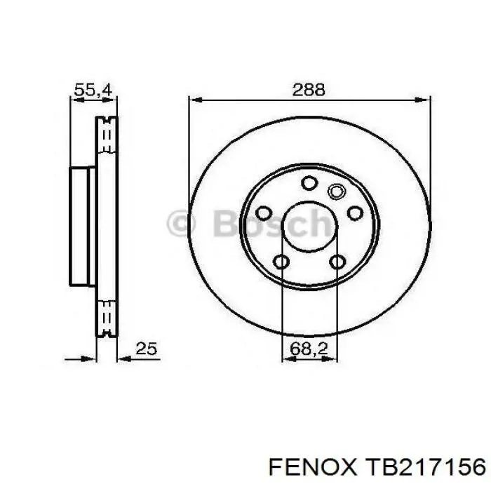 Диск переднього гальма Samko F1571V ціна, від 42.43 USD