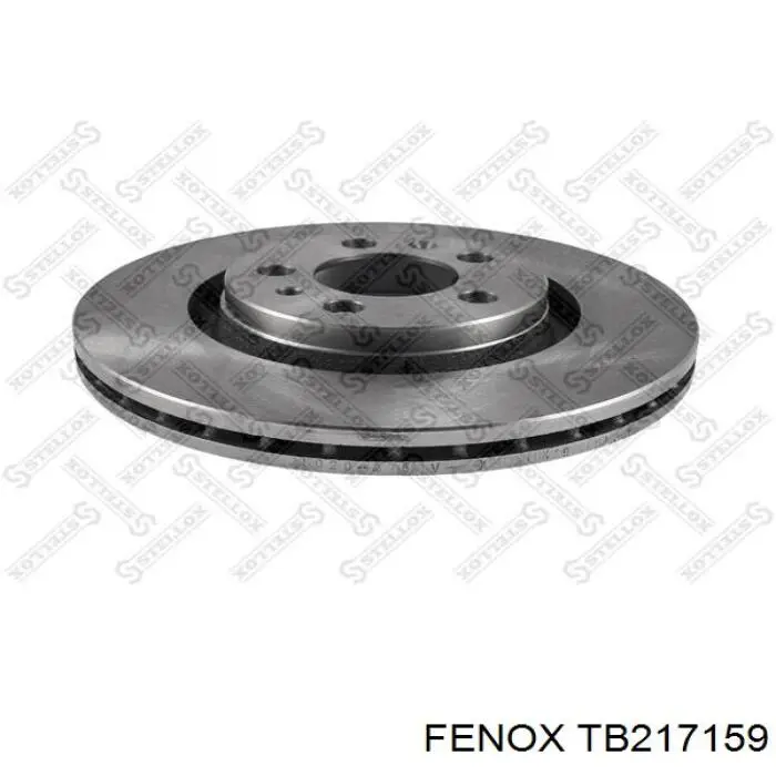 Диск гальмівний передній TB217159 Fenox