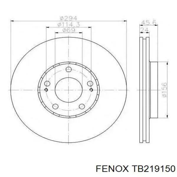 BDS1279 Jurid/Bendix Гальмо дискове переднє