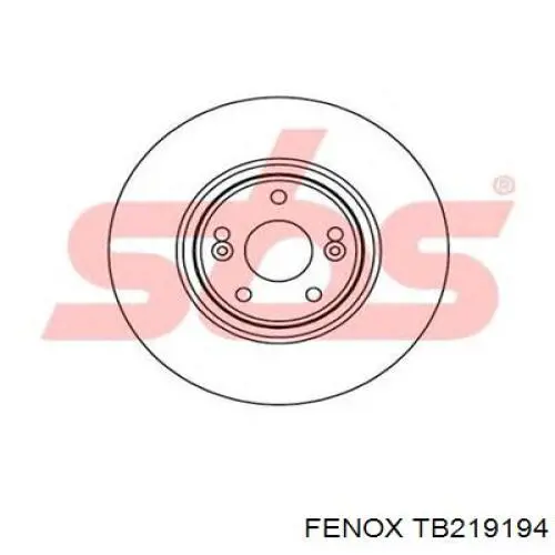 Диск гальмівний передній 7701206831 Renault (RVI)