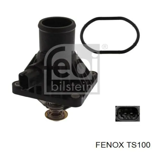 Купити 71744389 Fiat/Alfa/Lancia Термостат в корпусі
