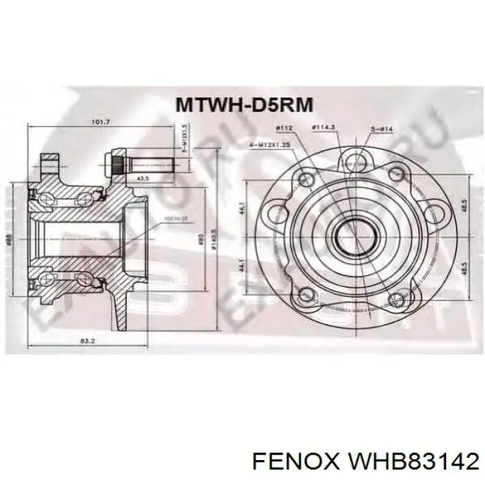 Купити INF280302 InA-For Підшипник ступиці колеса